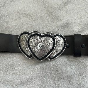 Heart bling belt